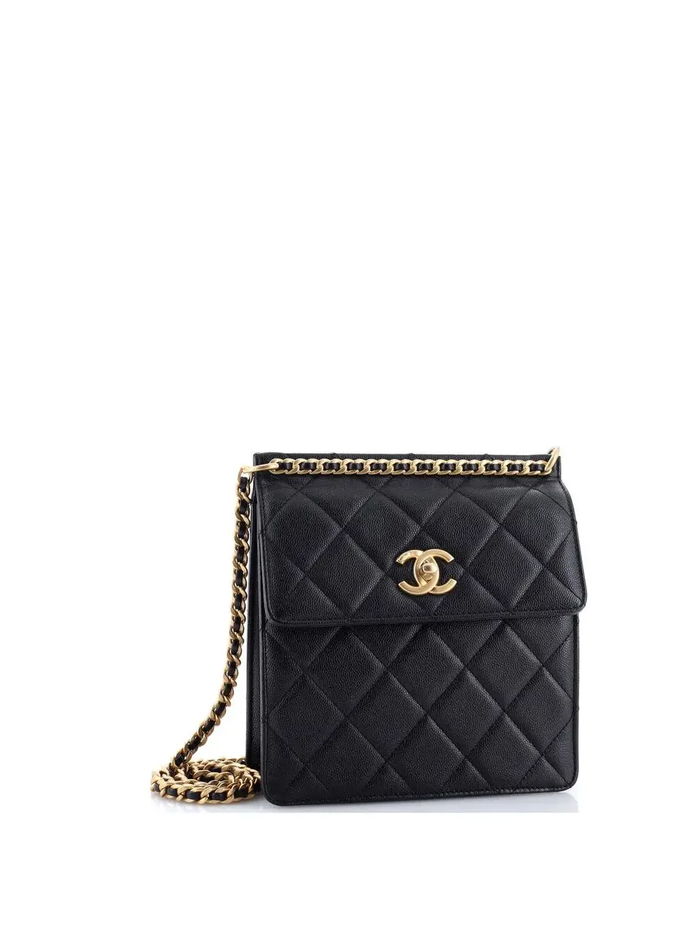 Chanel Top Chain Cc Square Crossbody #254540C49B